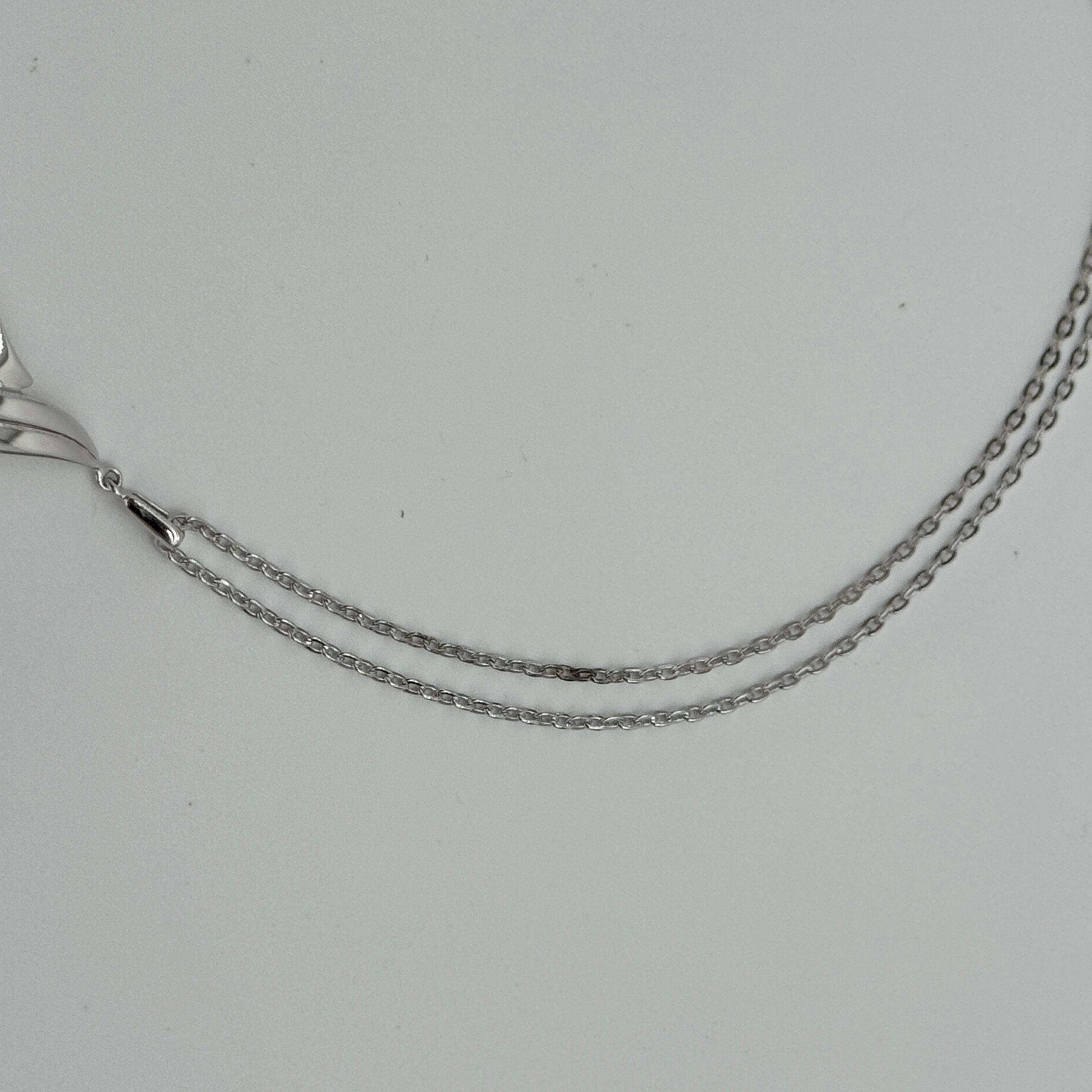 mikimoto Akoya Pearl Necklace  Silver sv925