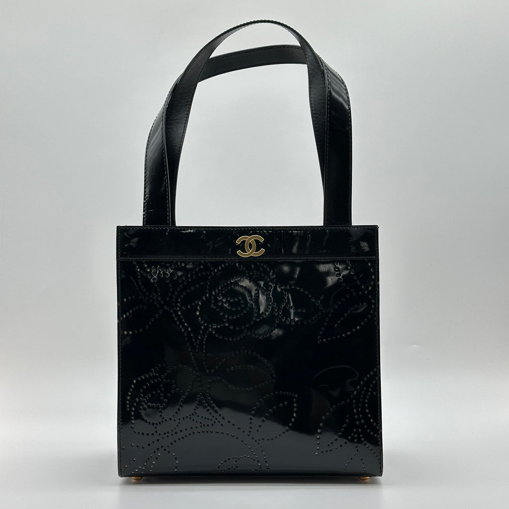 Chanel Boy North-South Quilted Navy Calfskin Shoulder Bag