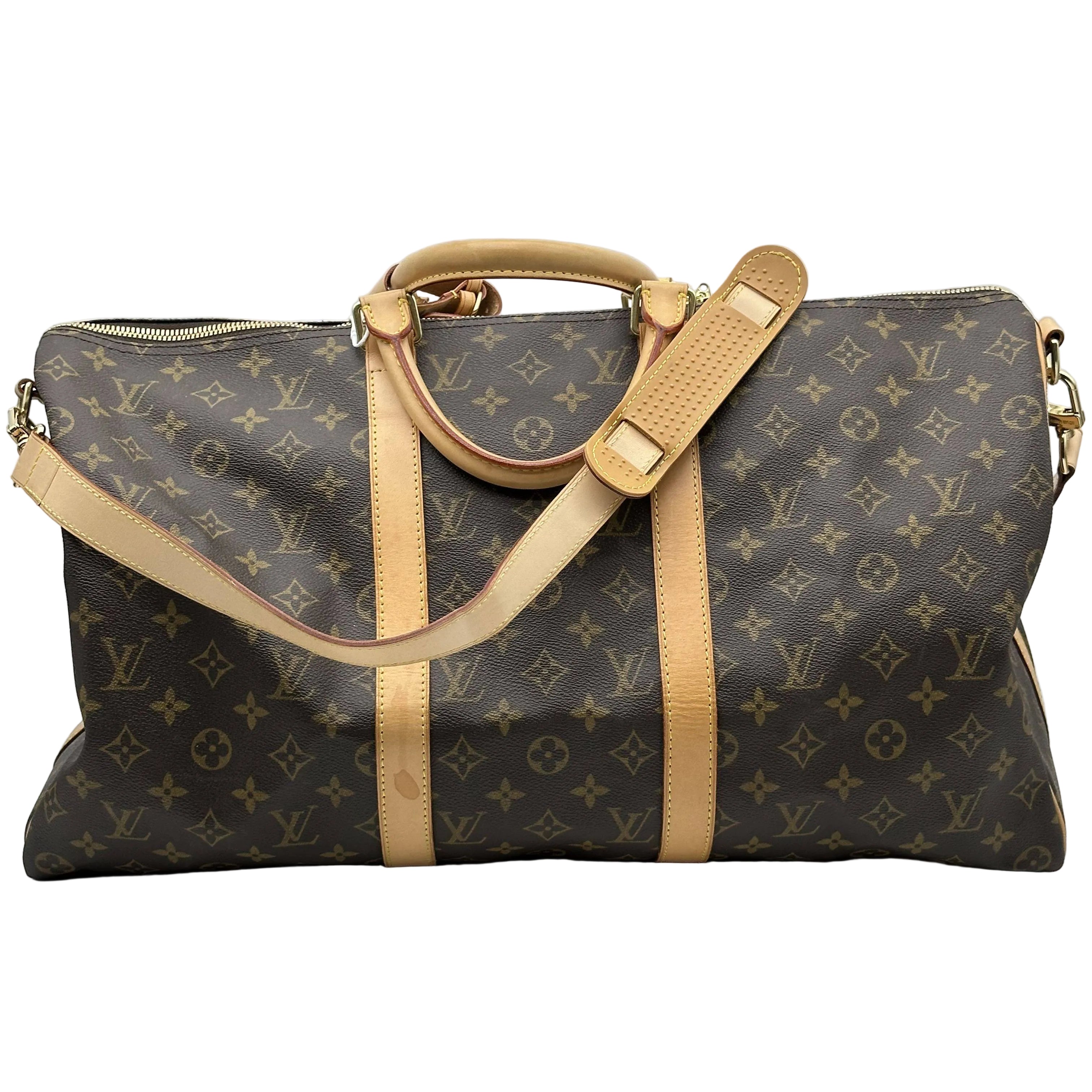 路易威登 Monogram 帆布 Keepall Bandoulière 50 M41416 波士顿包