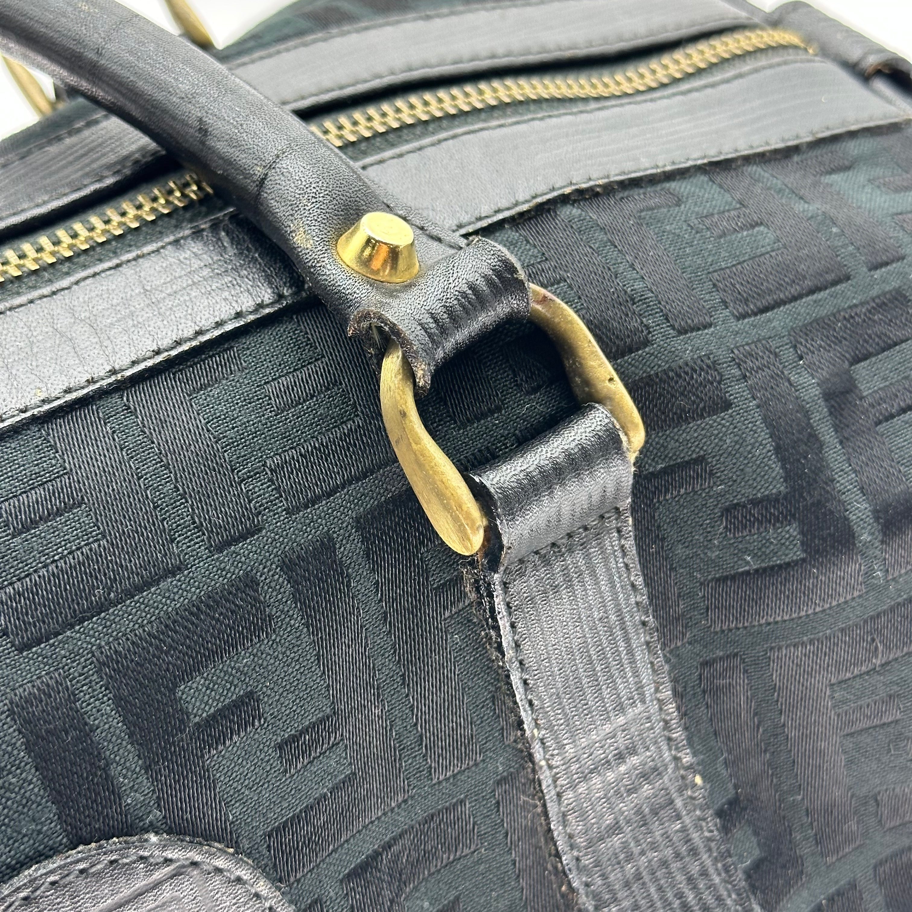 Fendi Zucca Zucchino Forever Bauletto Speedy Weekend Bag 手提包复古