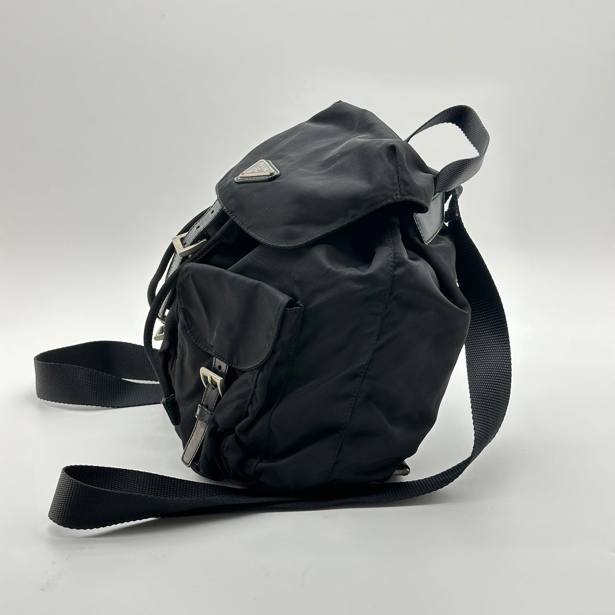 Prada Nylon Black Backpack