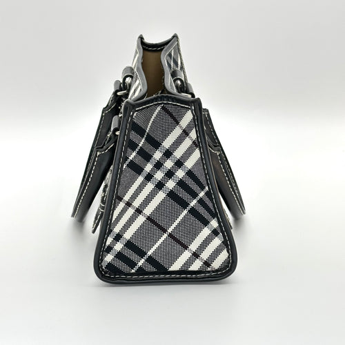 Burberry Belted handle handbag Nova check canvas