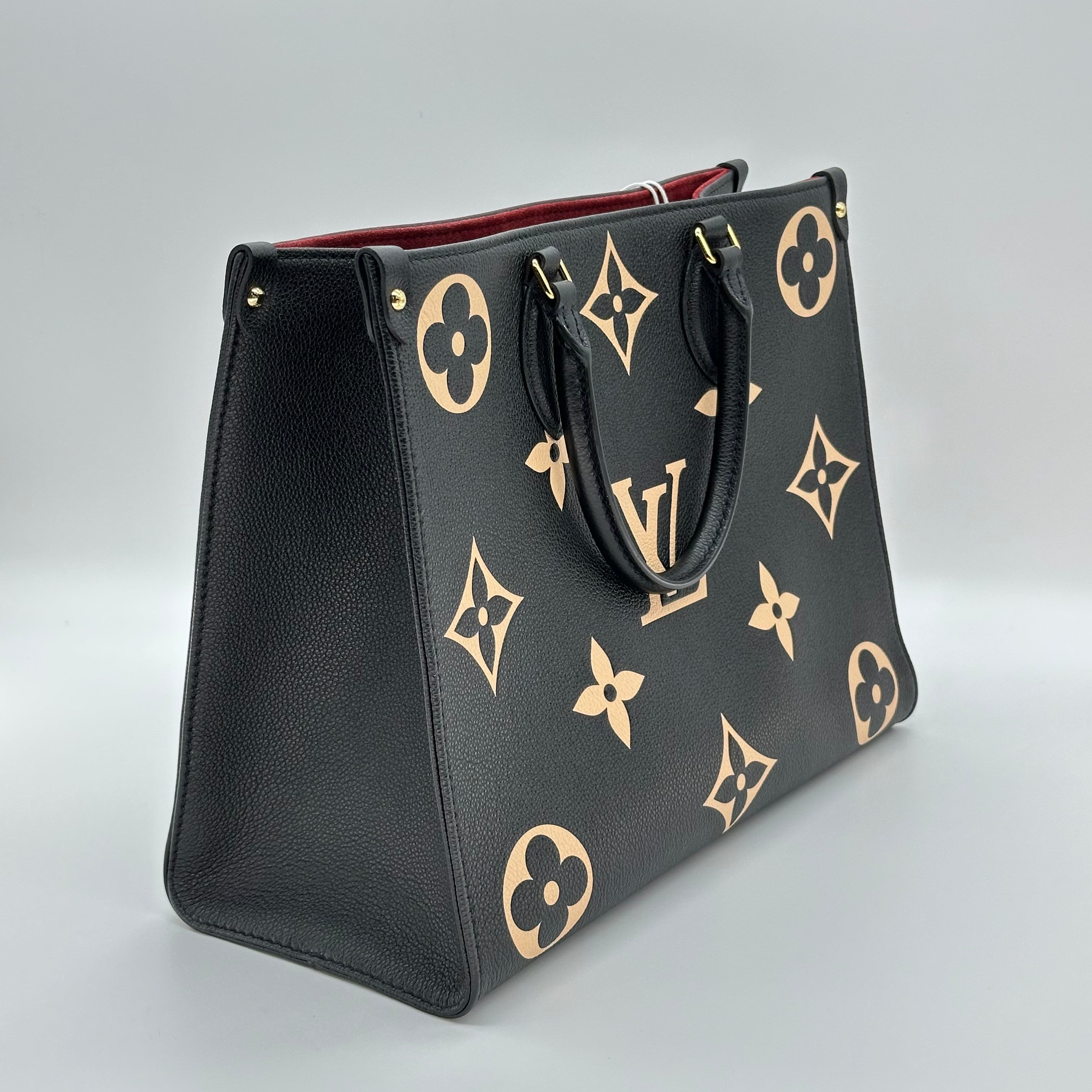 Louis Vuitton lona Monogram Empreinte On The Go MM M45495 RFID negro