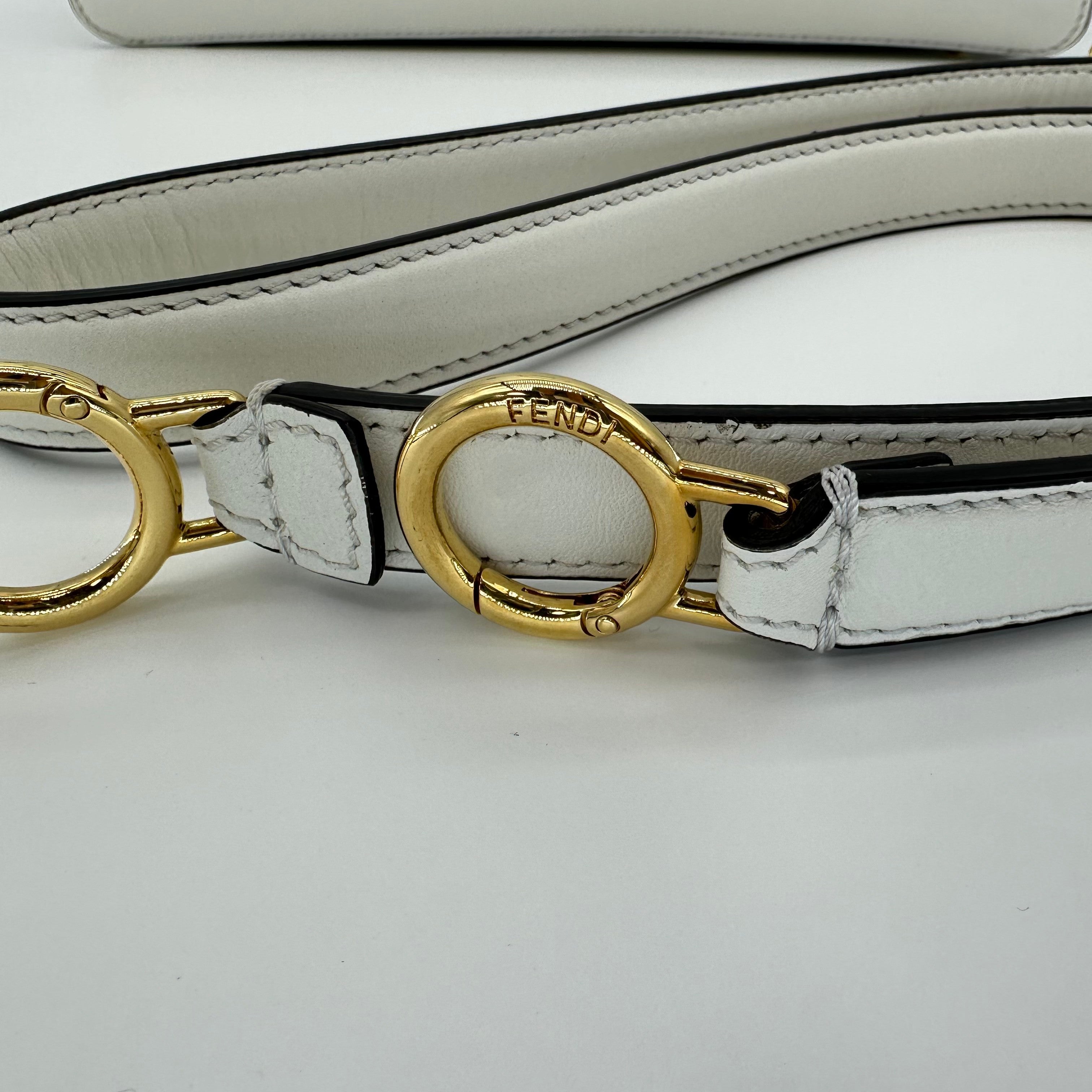 FENDI Selleria Peekaboo leather 2way bag
