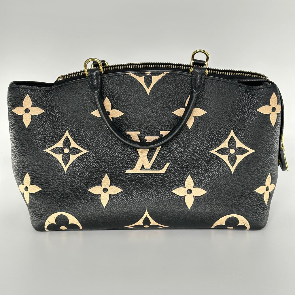 Louis Vuitton two-tone Monogram Empreinte Petit Palais PM Handbag 2Way Blackpink M58913 RFID