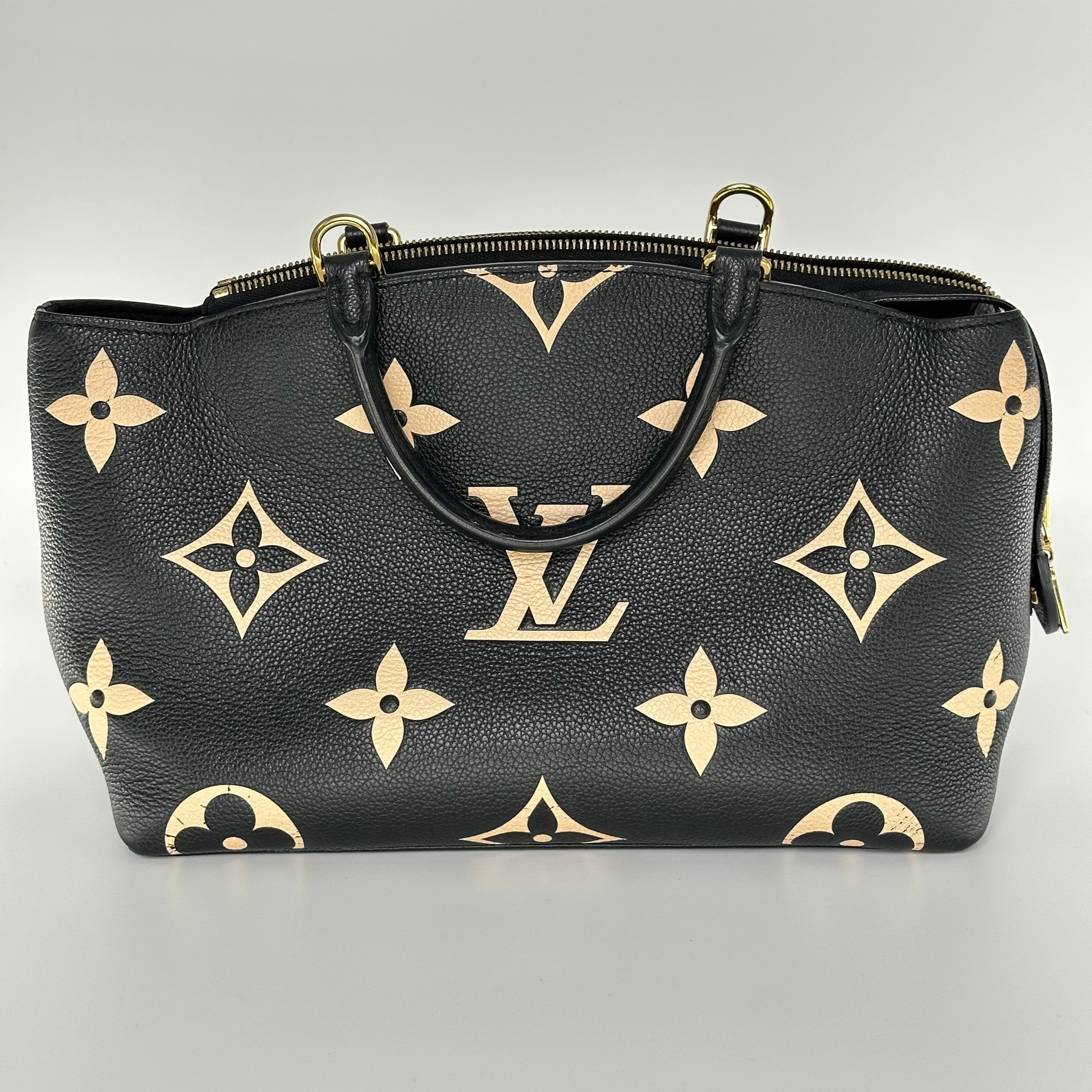 Louis Vuitton two-tone Monogram Empreinte Petit Palais PM Handbag 2Way Blackpink M58913 RFID