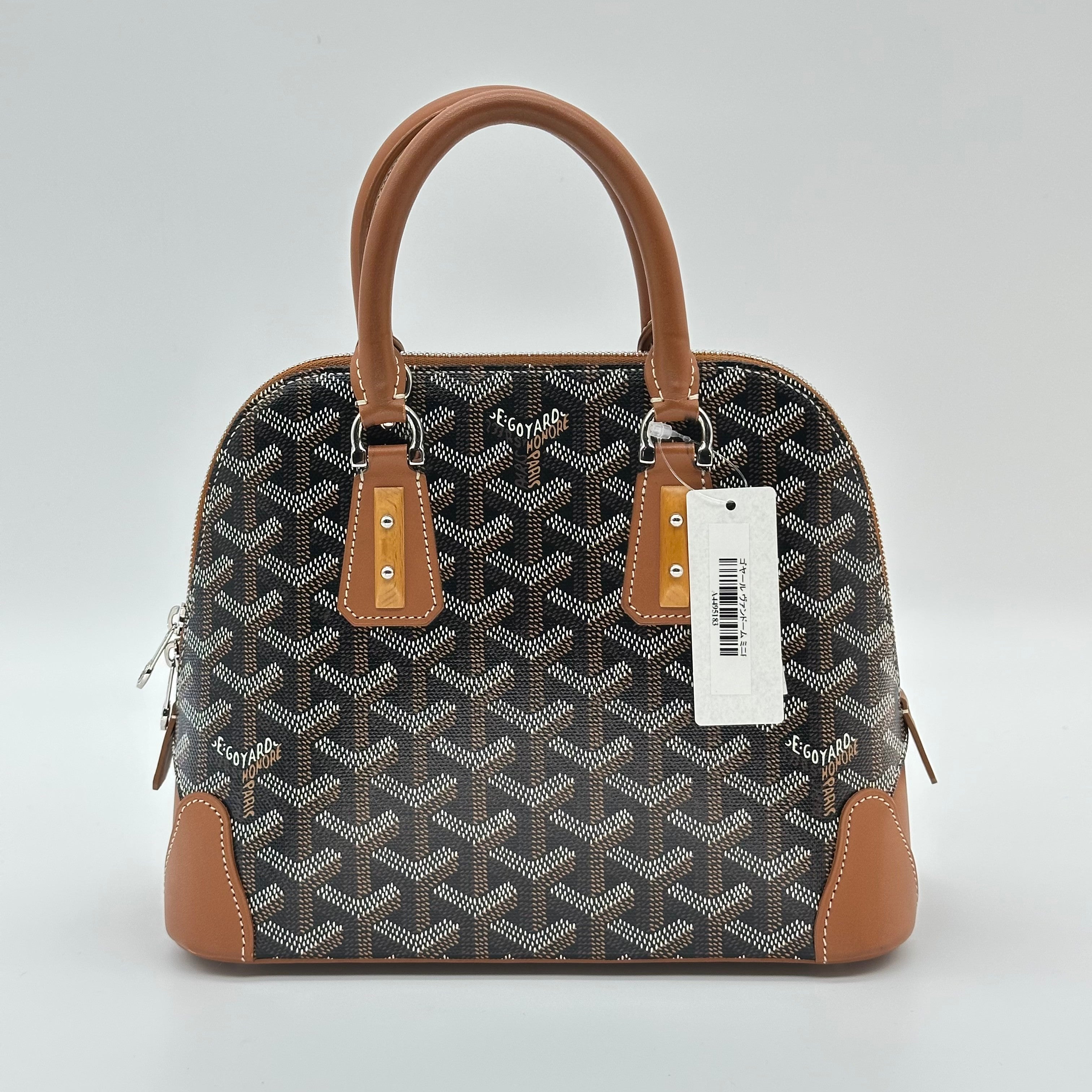 Goyard Goyardine Sac Vendome PM Handbag Crossbody Black