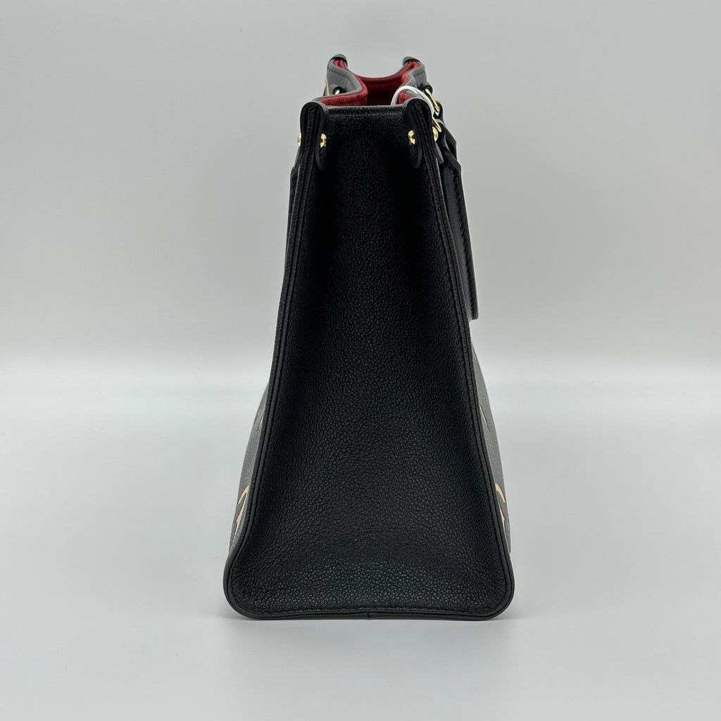 Louis Vuitton lona Monogram Empreinte On The Go MM M45495 RFID negro