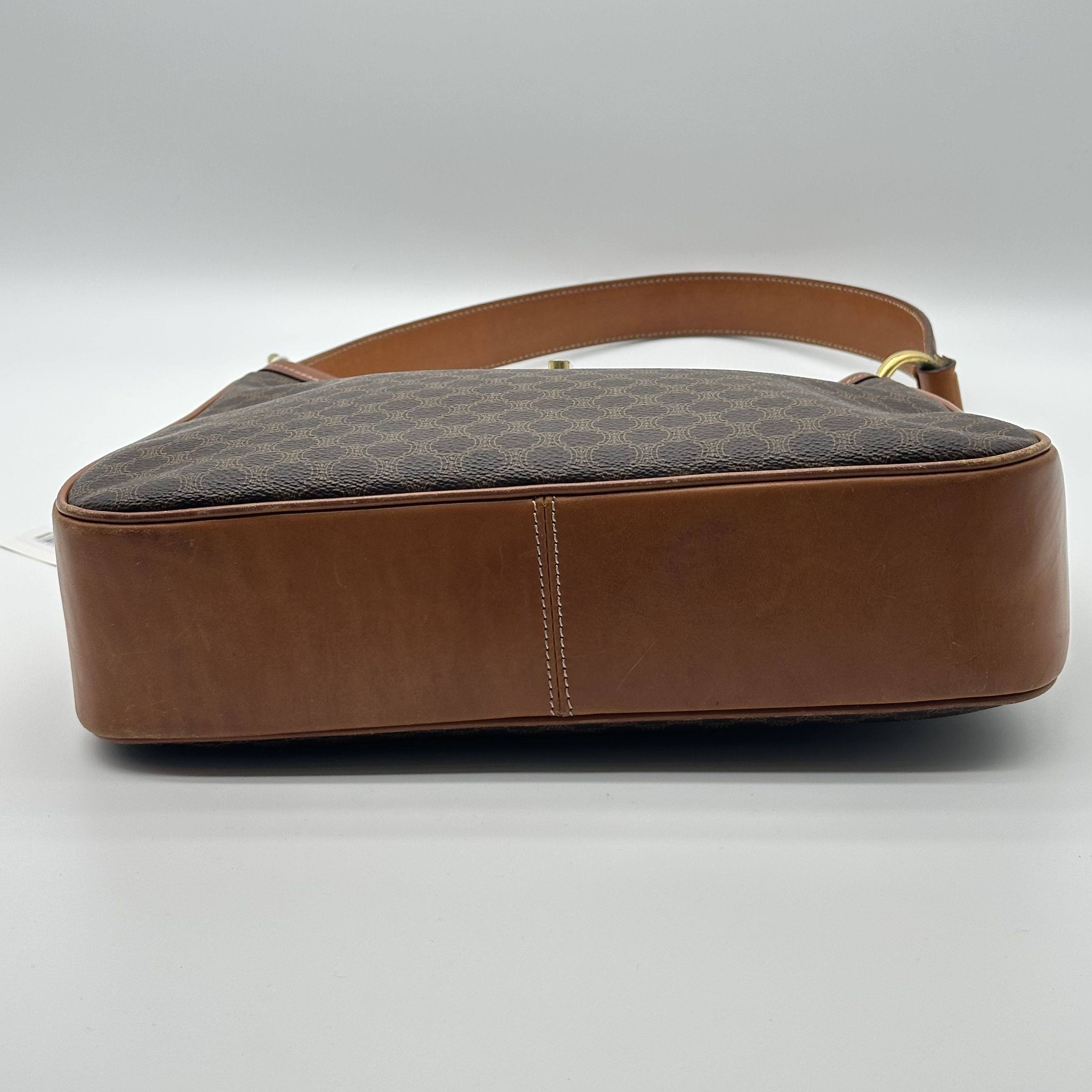 CELINE Macadam Shoulder HandBag Vintage