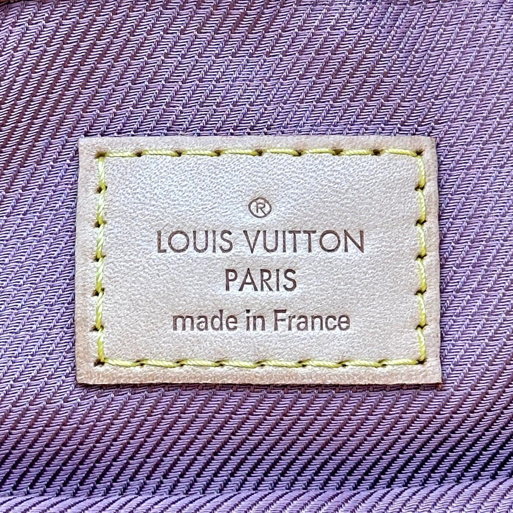 Louis Vuitton Quilted Monogram Coated Fabric Limelight Gold Clutch Bag