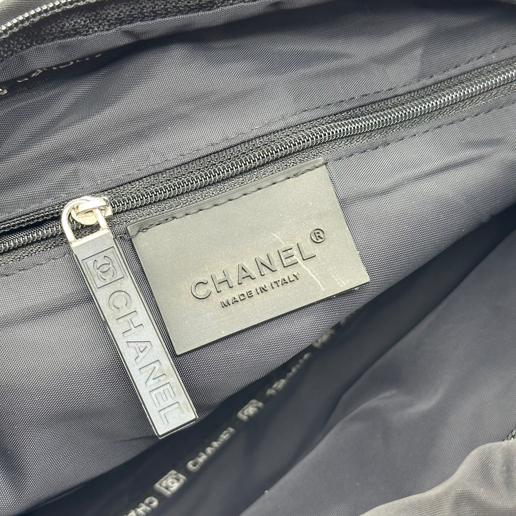 CHANEL Sports Line Black Ladies Nylon Cholder Bag
