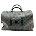 vintage celine black macadam large boston bag travel bag unisex