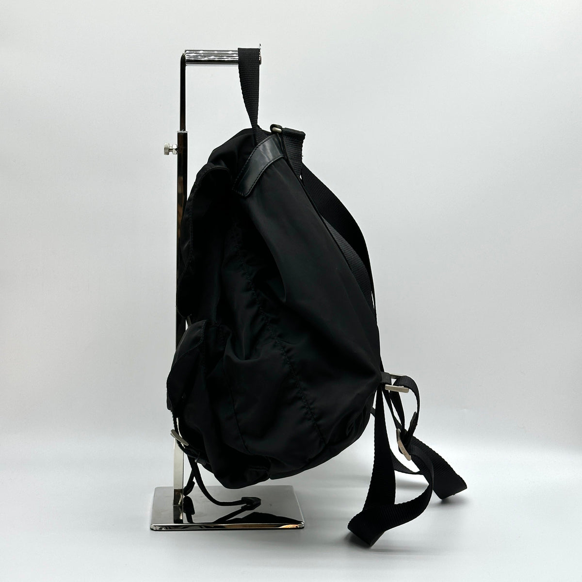 Prada Tessuto Nylon Black Backpack