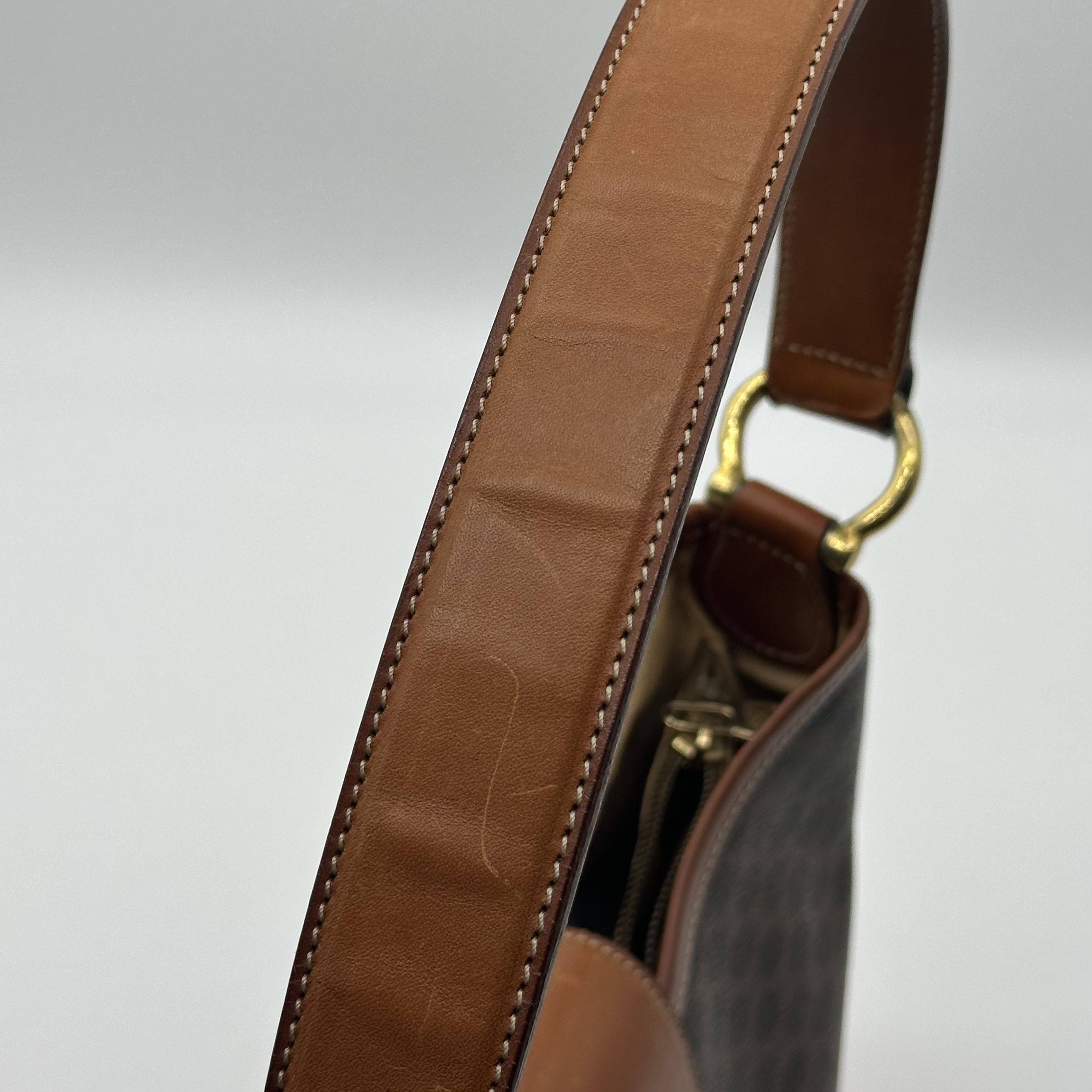 CELINE Macadam Shoulder HandBag Vintage