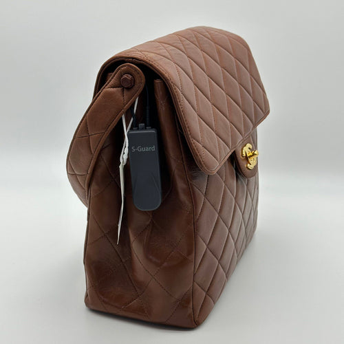 Chanel Double Face Kelly Dark Red Shoulder Bag 4 Series