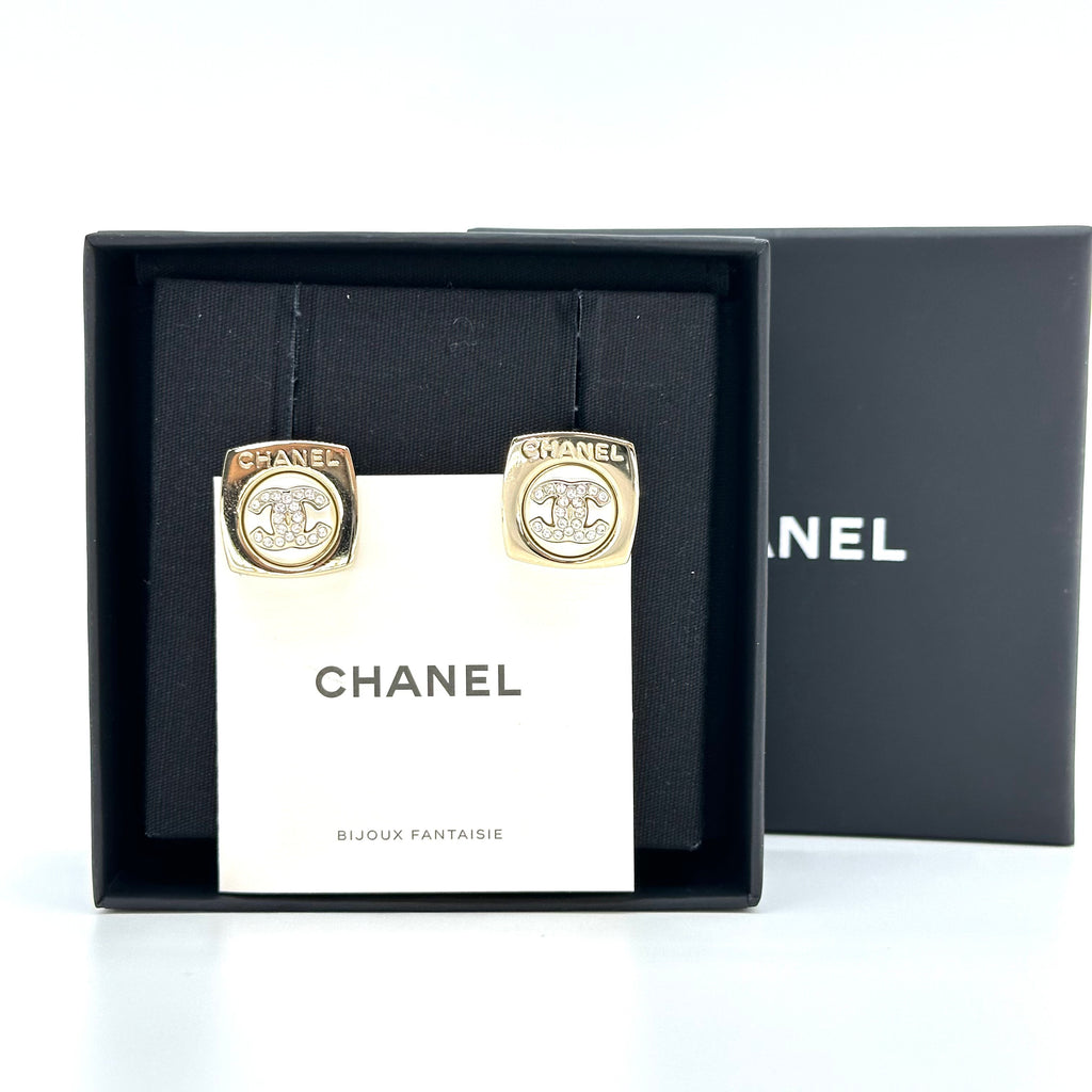CHANEL Earrings Square Coco Mark 2023 Spring/Summer