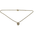 Dior Christian Dior CD Necklace Gold Plated