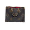 Louis Vuitton Giant Monogram Reverse On the Go MM M45321  Brown There was an RFID response