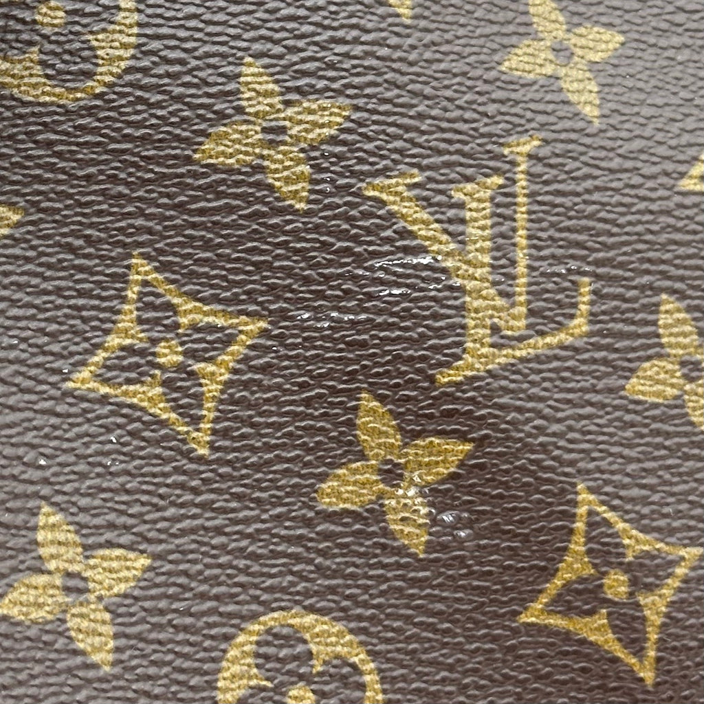 LOUIS VUITTON Monogram Sac Plat Tote HandBag M51140