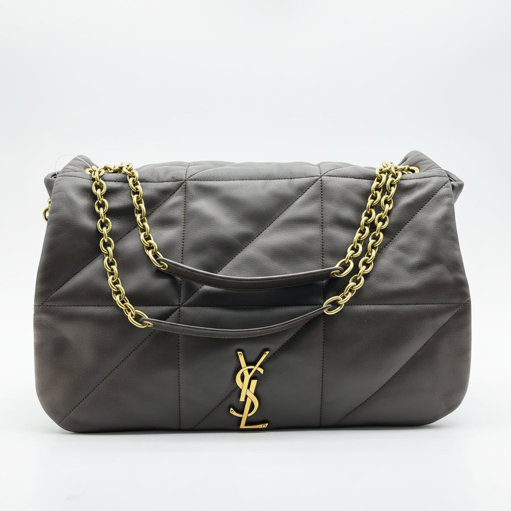 yves saint laurent  paris Jamie leather chain shoulder bag brown 805859