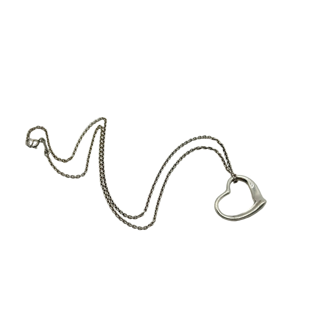 Tiffany&Co. pre owned elsa peretti 1980s necklace sv925