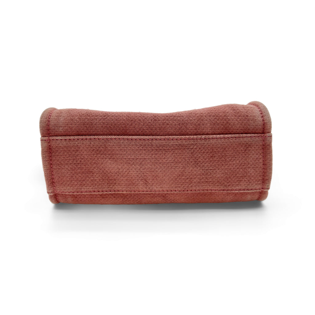 Chanel Deauville Mini Canvas Dusty Rose