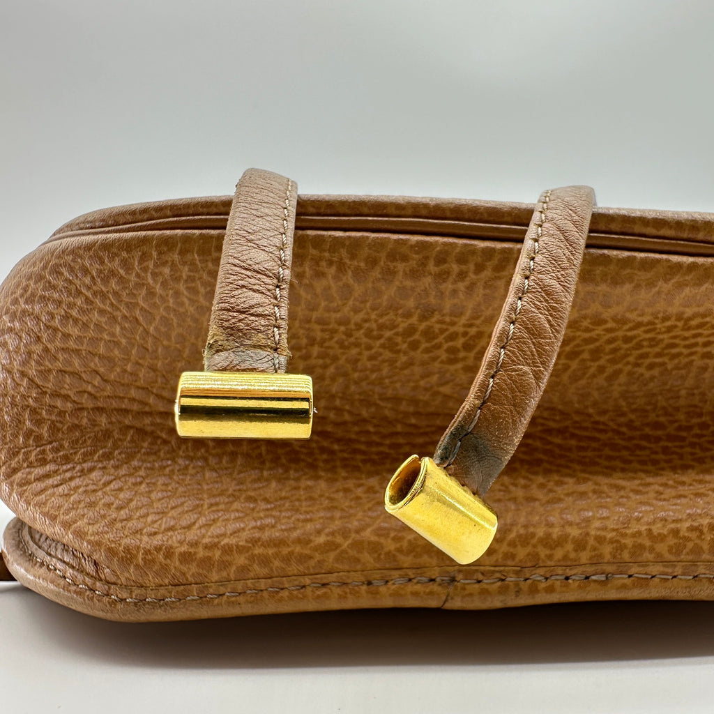 Dior Shoulder Bag leather Brown