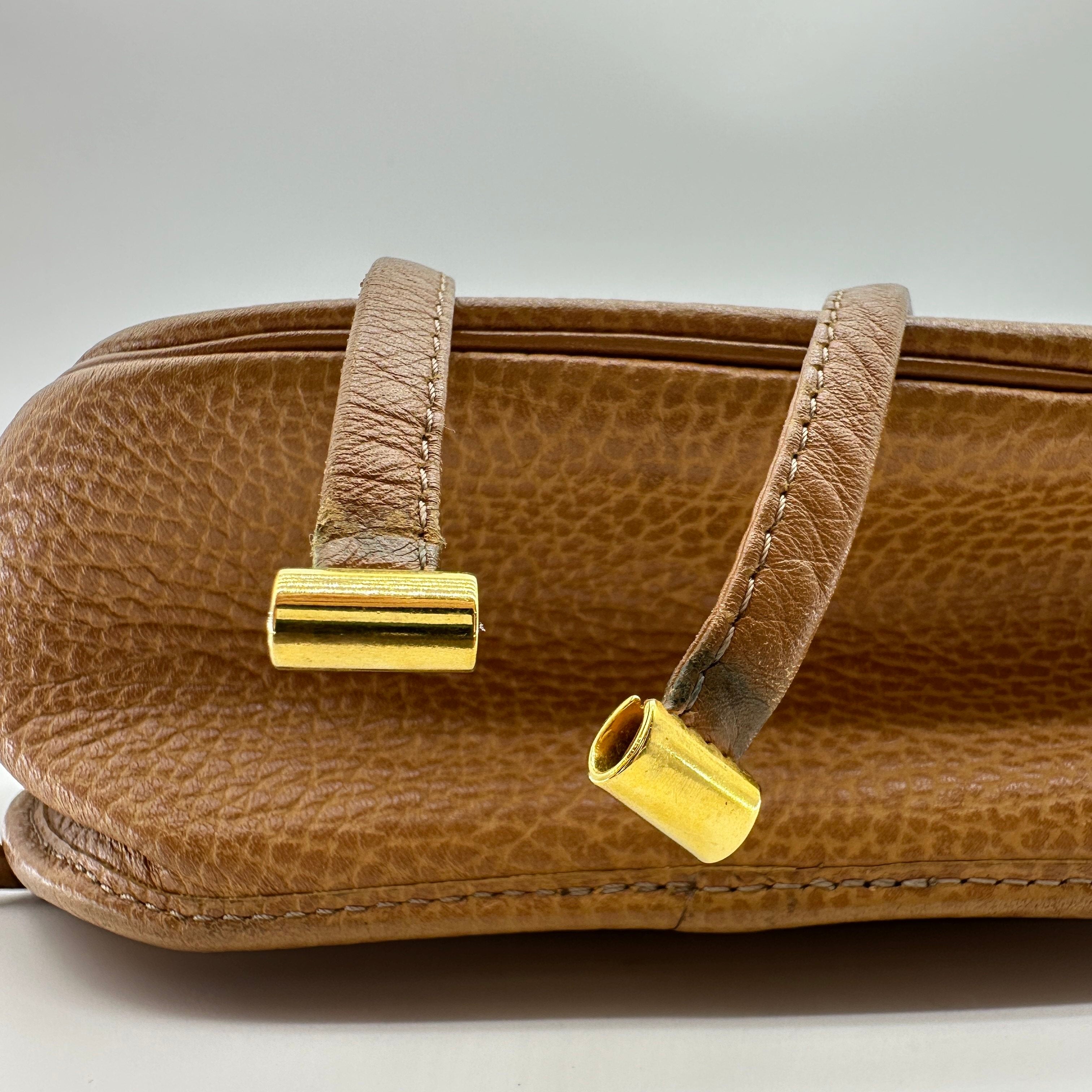 Dior Shoulder Bag leather Brown