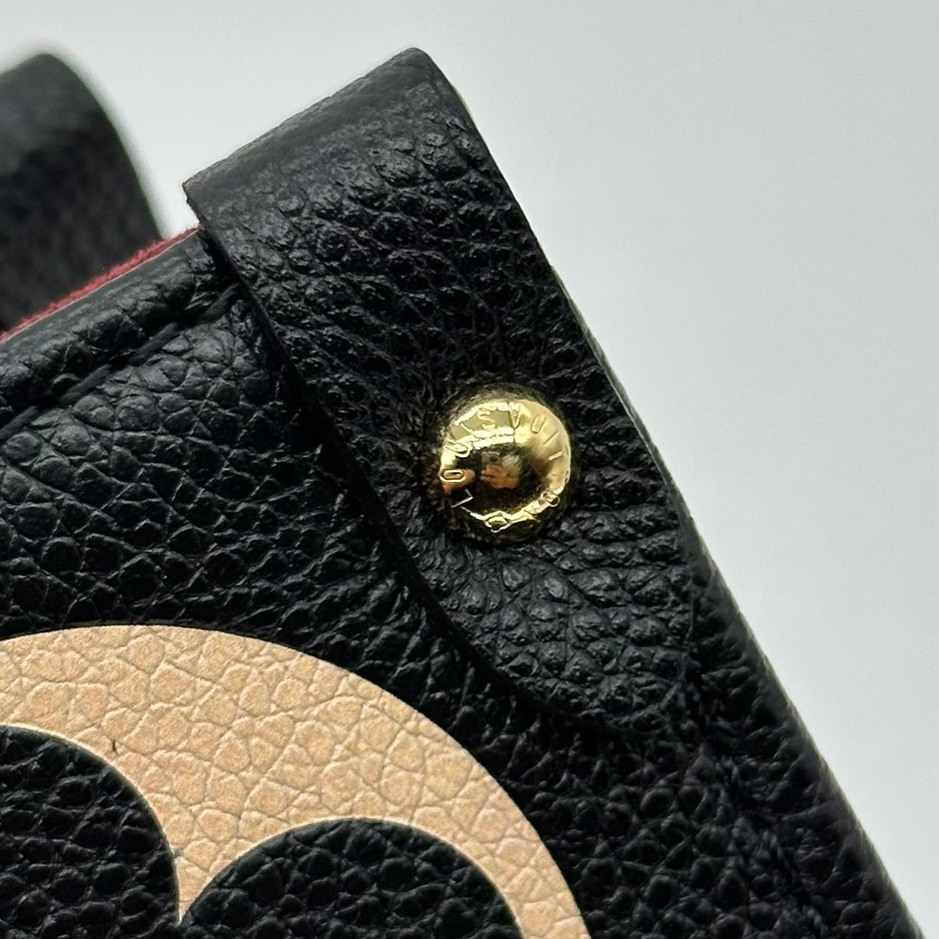 Louis Vuitton lona Monogram Empreinte On The Go MM M45495 RFID negro