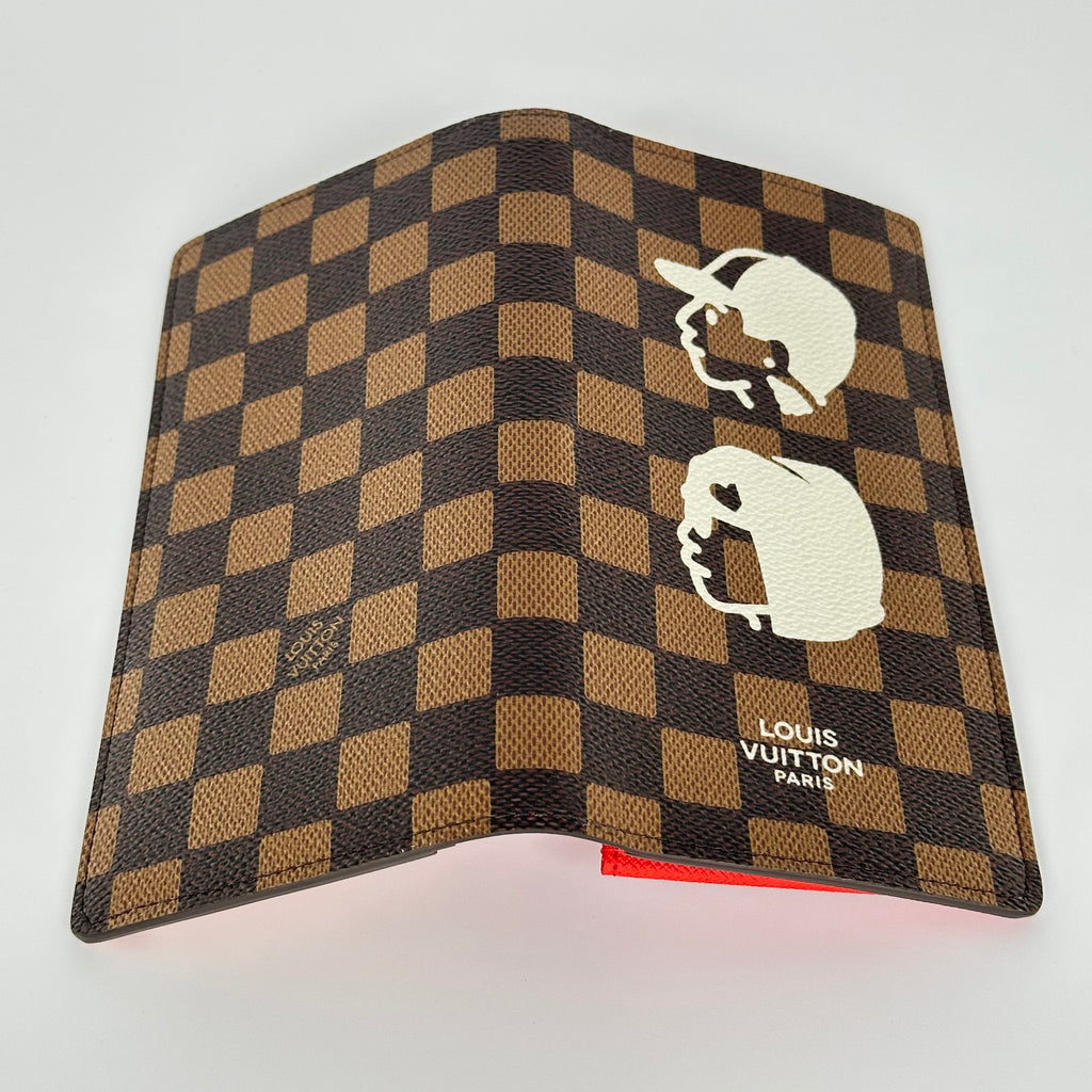 Louis Vuitton Pharrell Williams NIGO Collaboration Brazza Geldbörse Damier Ebene Canvas N40780