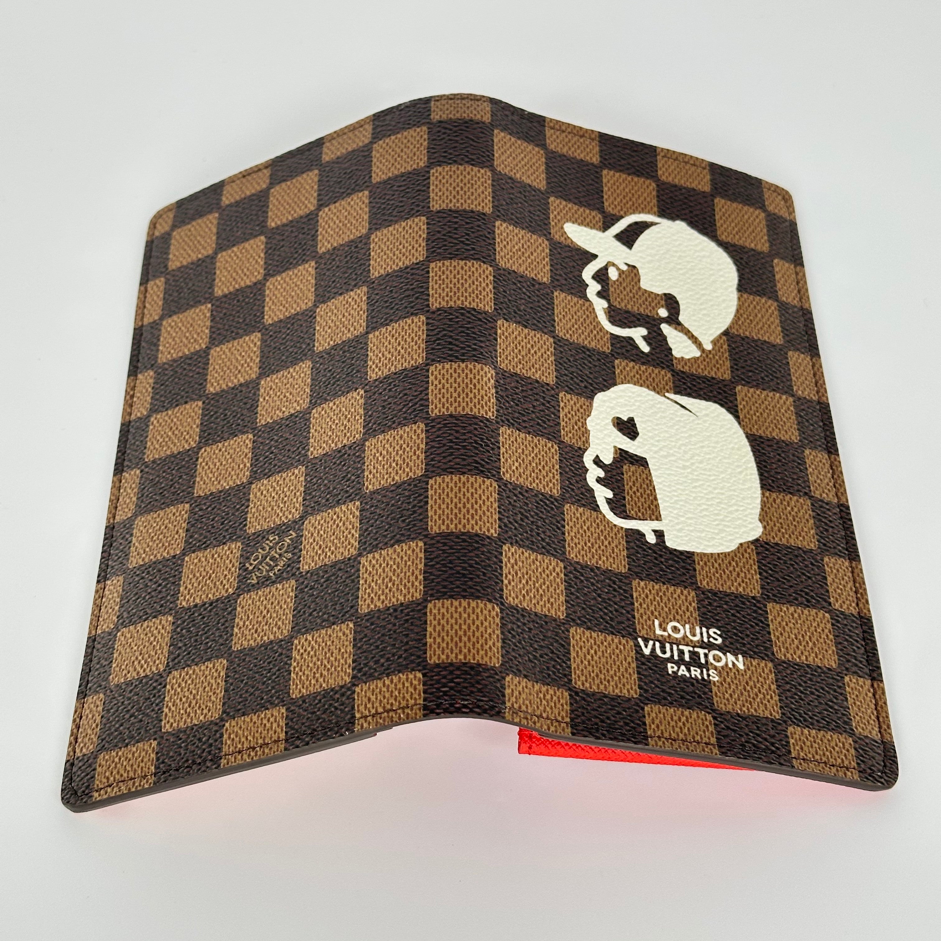 Louis Vuitton Pharrell Williams NIGO Collaboration Brazza Geldbörse Damier Ebene Canvas N40780