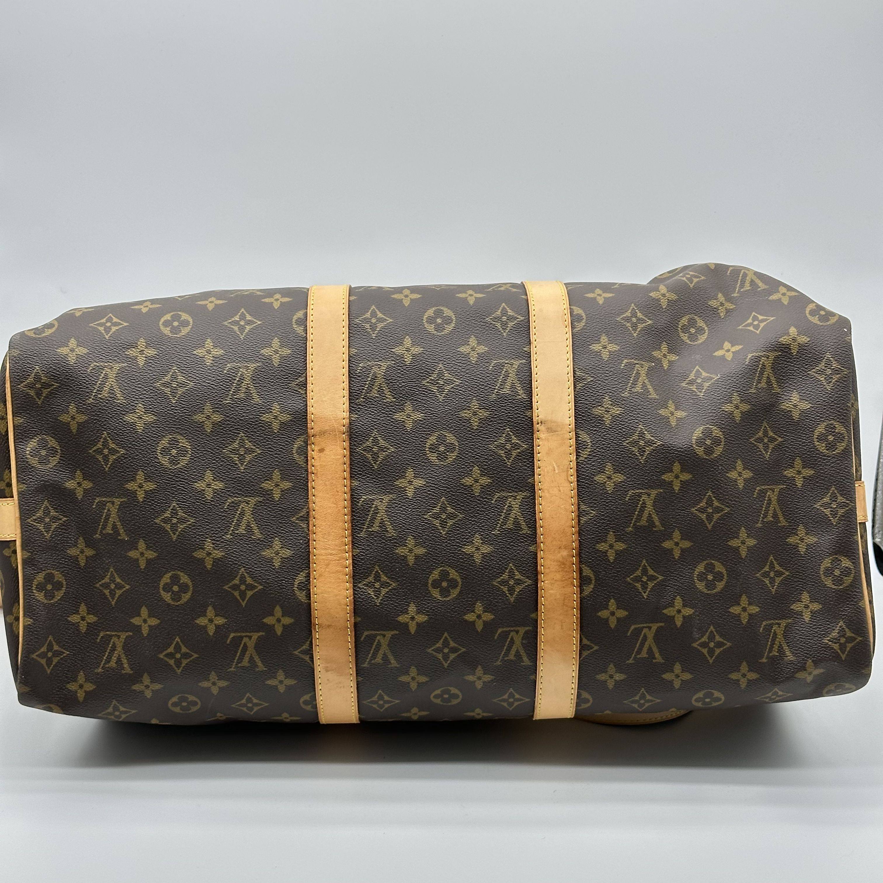 路易威登 Monogram 帆布 Keepall Bandoulière 50 M41416 波士顿包