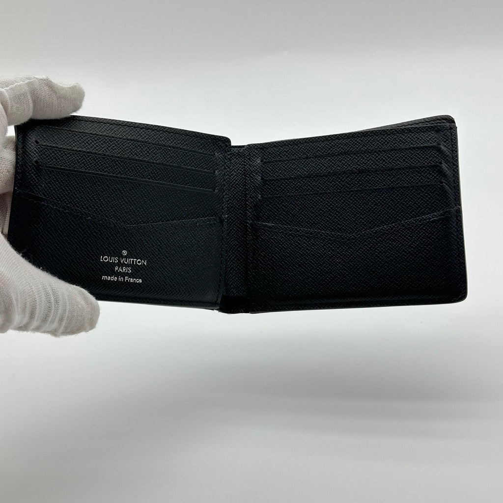 Louis Vuitton Slender Wallet Monogram Eclipse Reverse M80906