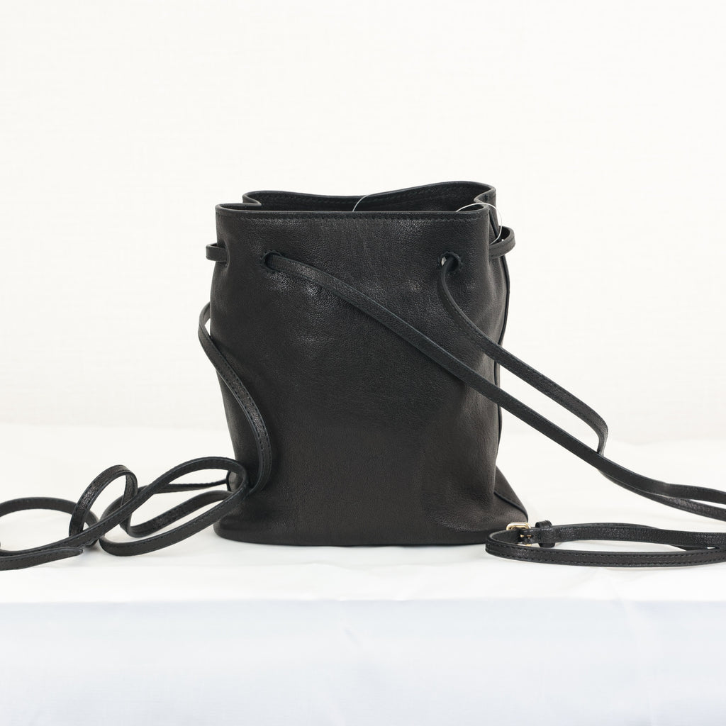 Miu Miu Nappa Leather Mini Bucket Bag Soft Shoulder Bag Crossbody