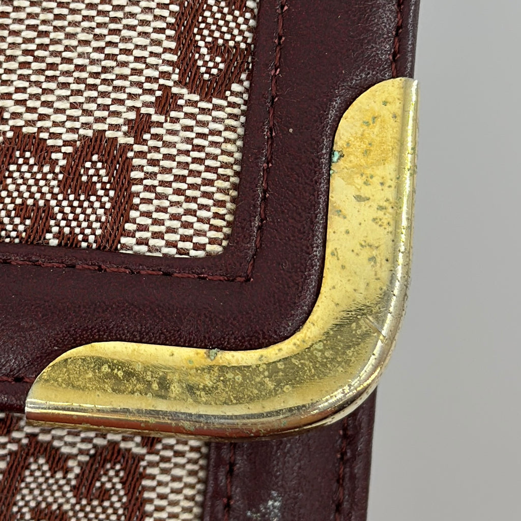GUCCI Vintage GG Canvas Shoulder Bag