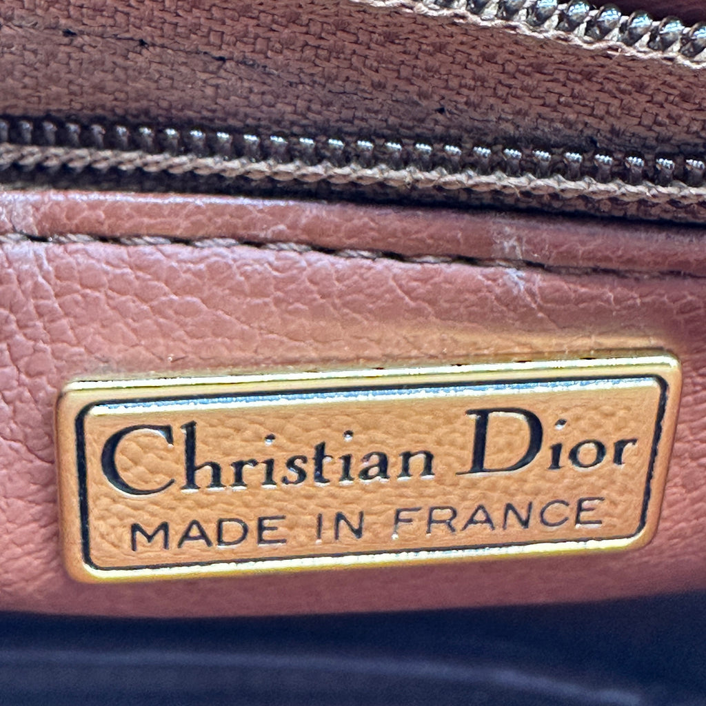 Dior Shoulder Bag leather Brown