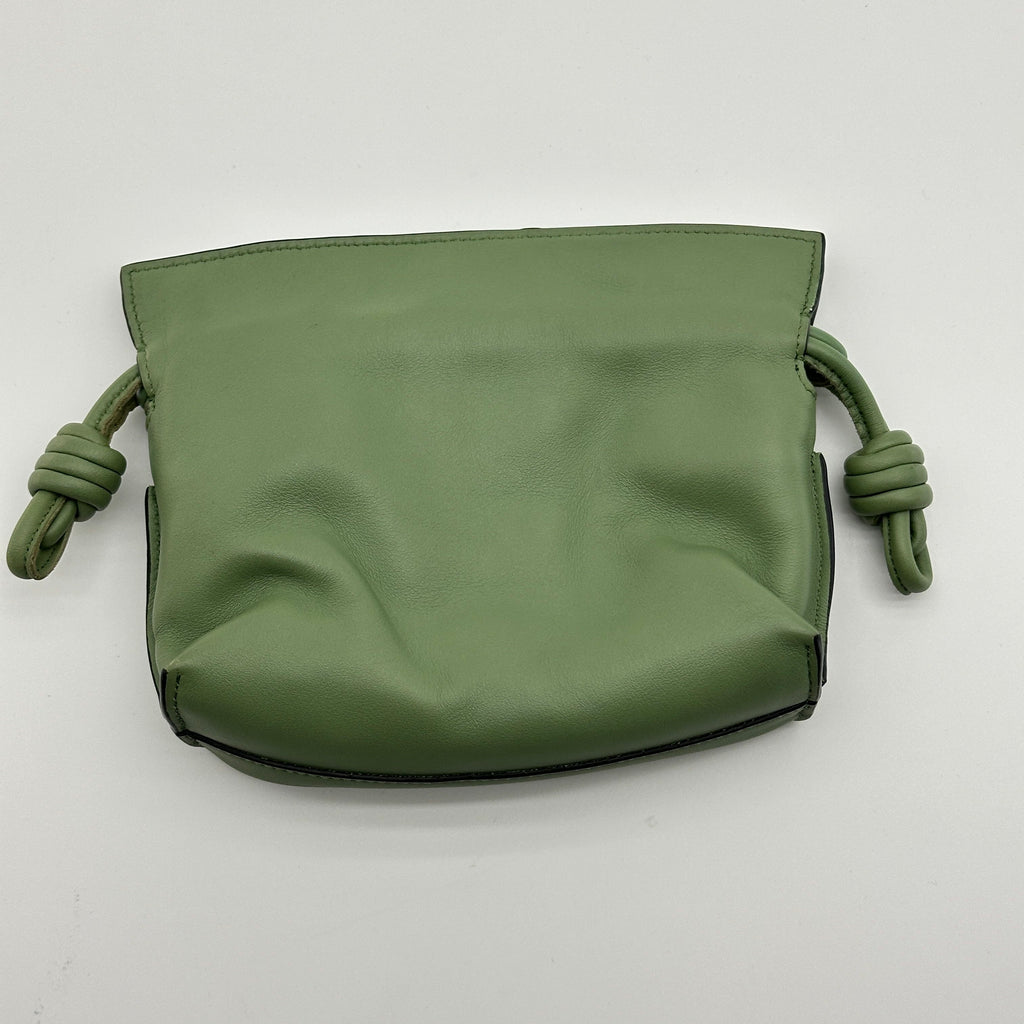 loewe flamenco mini calfskin green