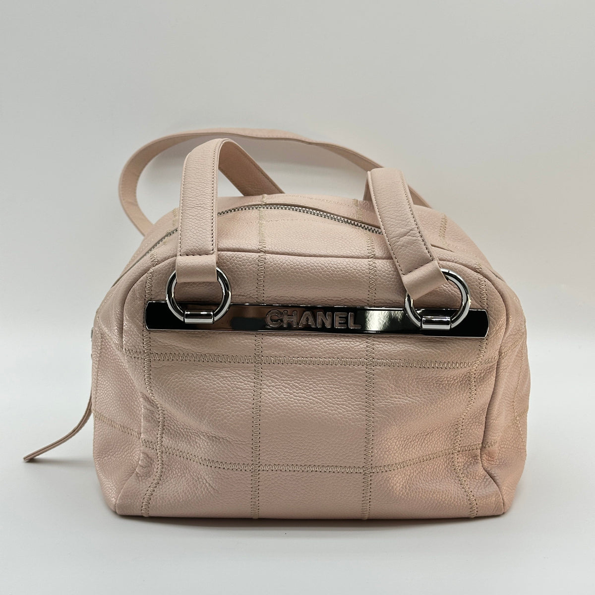 Chanel Sport Line Quilted Nylon Pink 2-Way Shoulder Bag