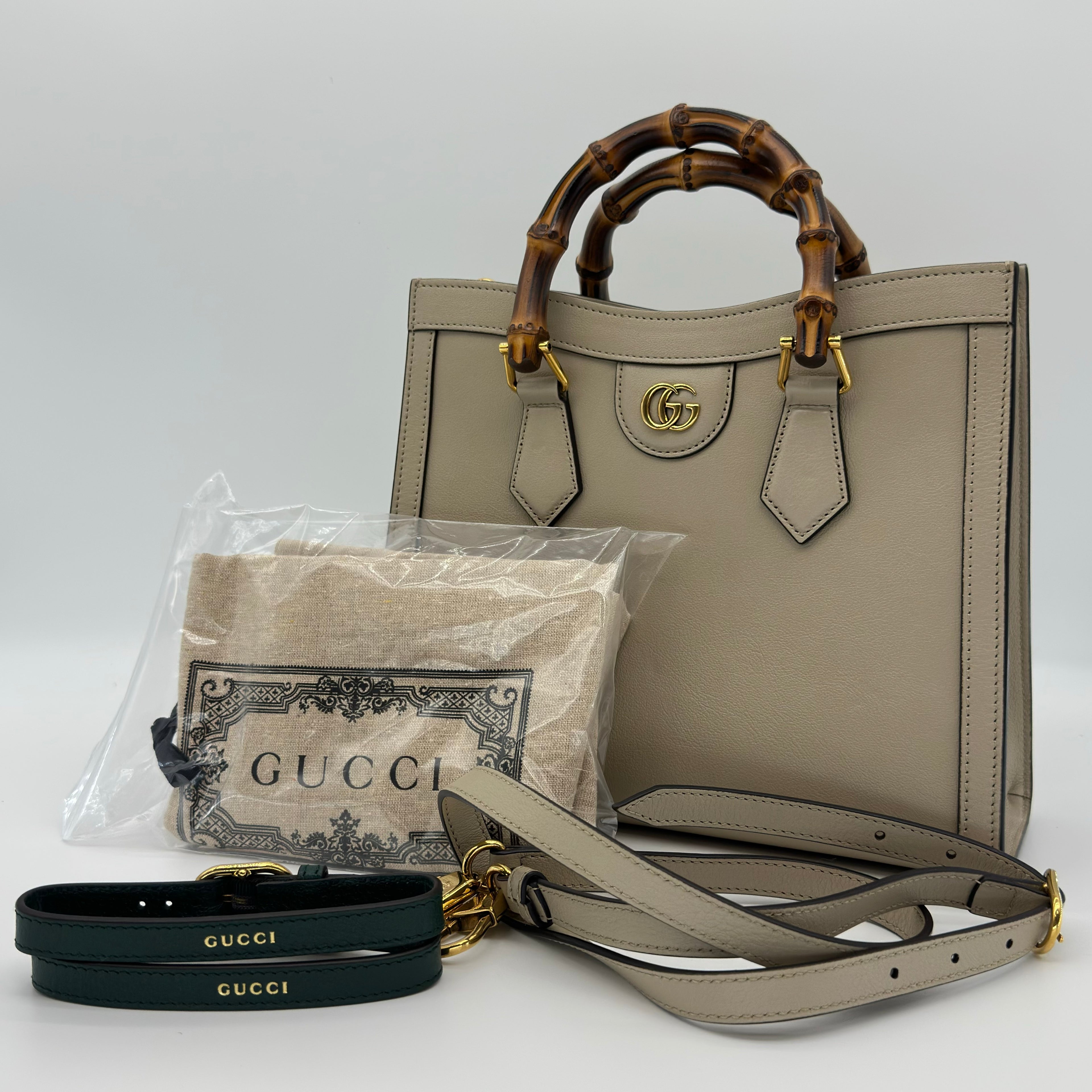 GUCCI Gucci Shoulder Bag Diana Bamboo Leather 2way