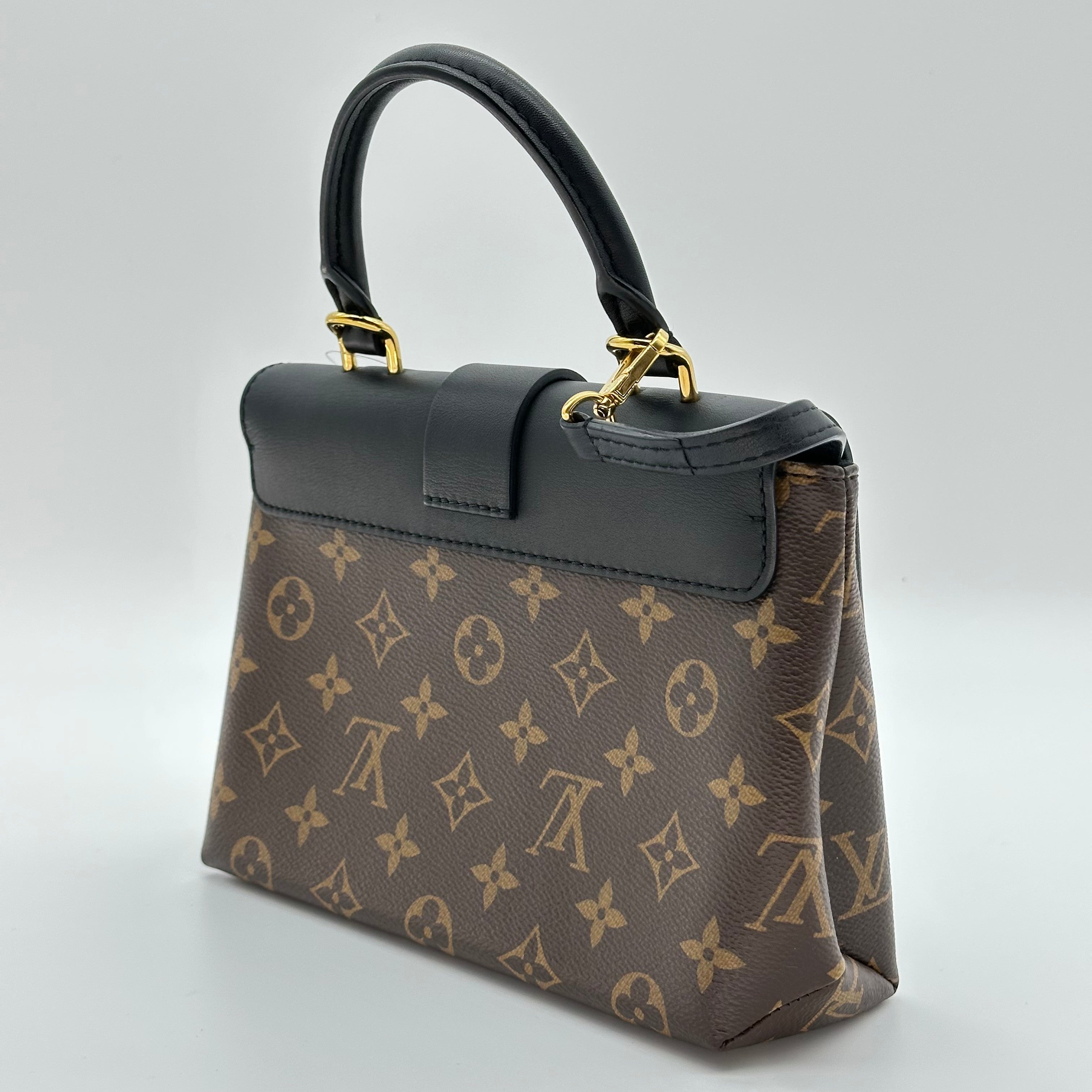 Louis Vuitton Locky BB M44141 Monogram Handbag ShoulderBag Black RFID