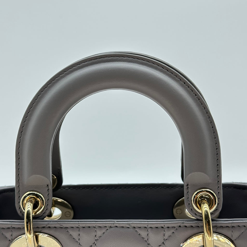 Christian Dior Lambskin Small My ABCDior Lady Dior