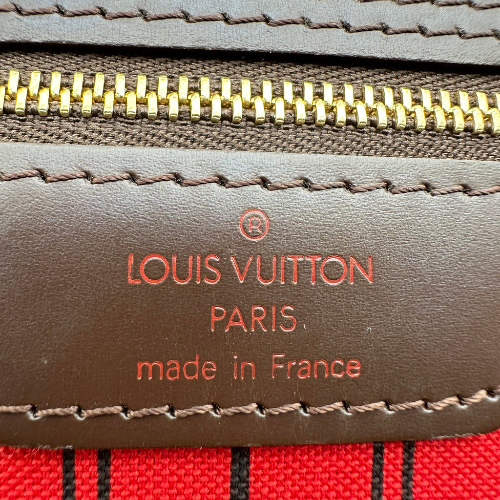 Louis Vuitton Damier Neverfull PM N51109 Brown