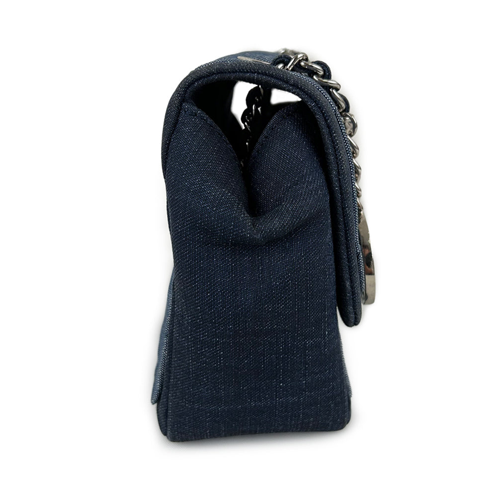 Chanel Mini Matlassse Denim Shoulder Bag