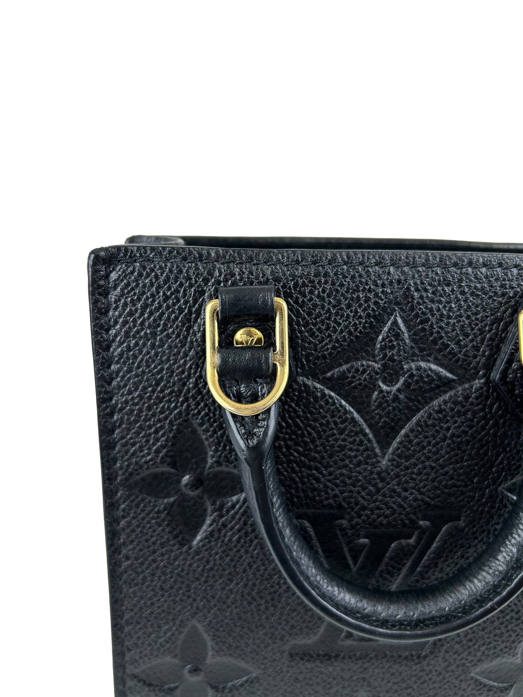 루이비통 Petite Sac Plat 모노그램 Empreinte 미니 핸드백 숄더백 M81417 RFID