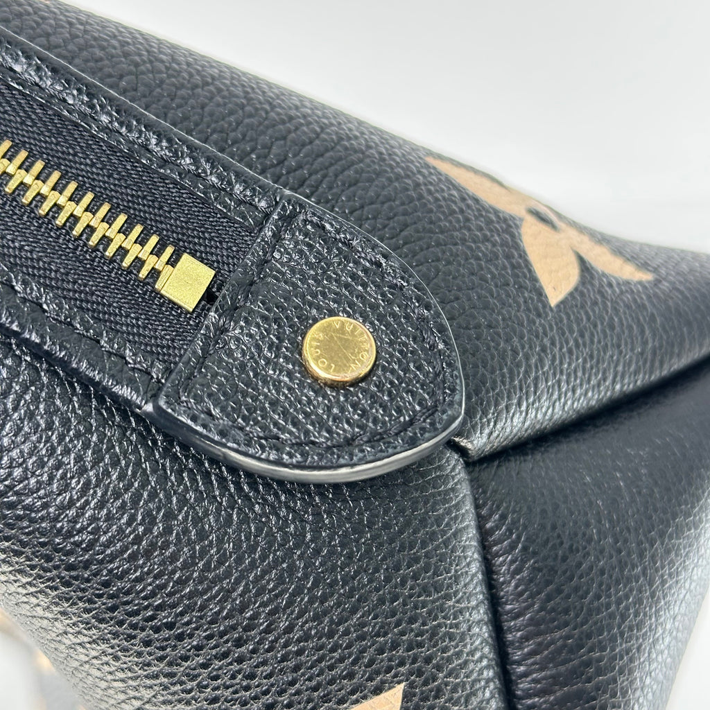 Louis Vuitton two-tone Monogram Empreinte Petit Palais PM Handbag 2Way Blackpink M58913 RFID