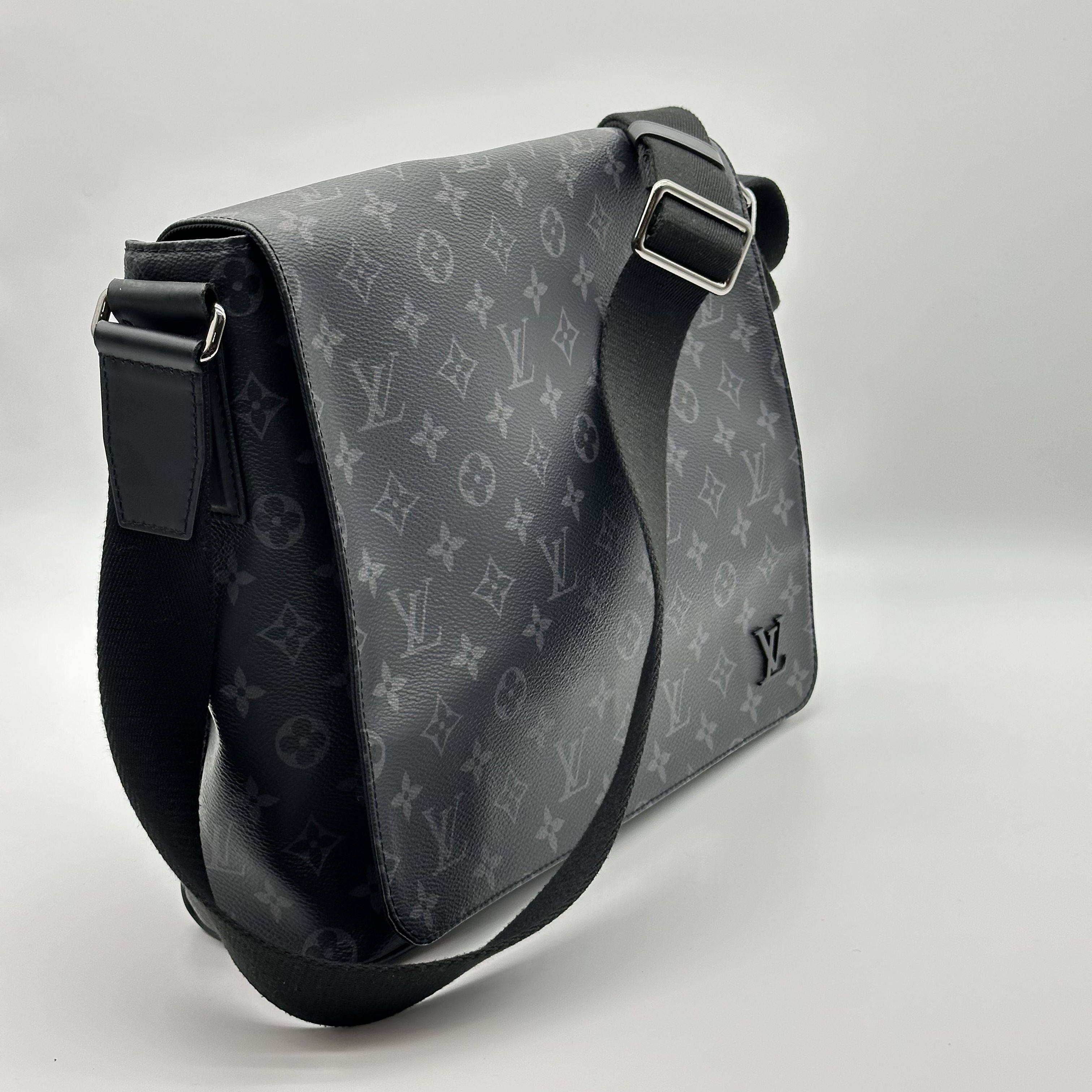 Louis Vuitton Monogram Eclipse District MM M44001 Shoulder Bag