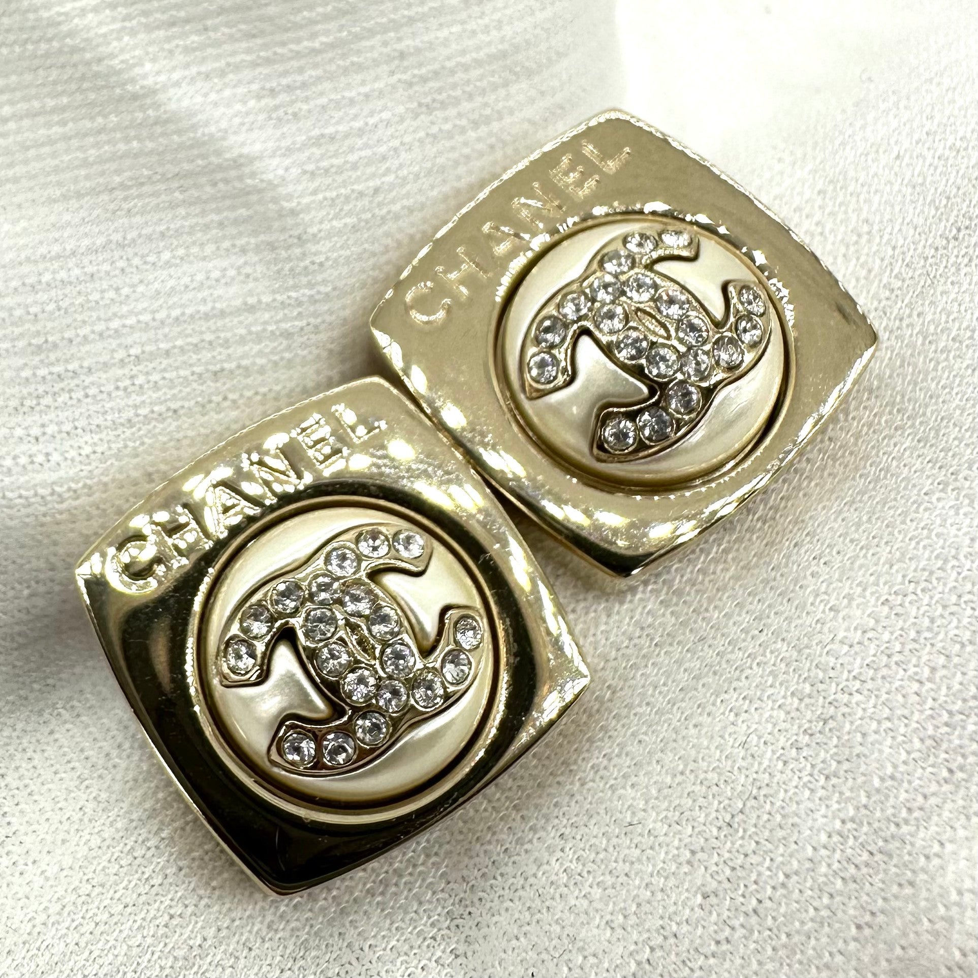 CHANEL Earrings Square Coco Mark 2023 Spring/Summer
