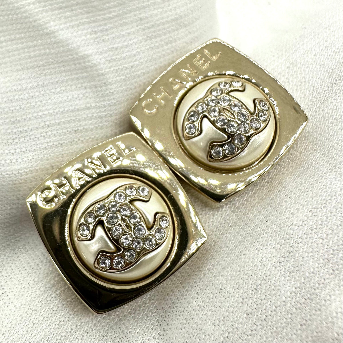 CHANEL Earrings Square Coco Mark 2023 Spring/Summer