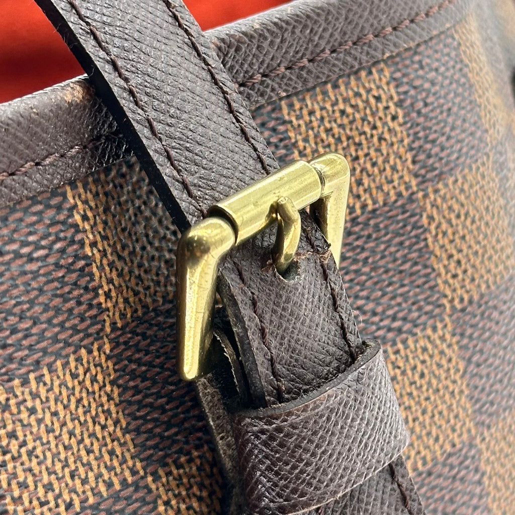 Louis Vuitton Damier Marais Bucket Shoulder Tote Bag N42240