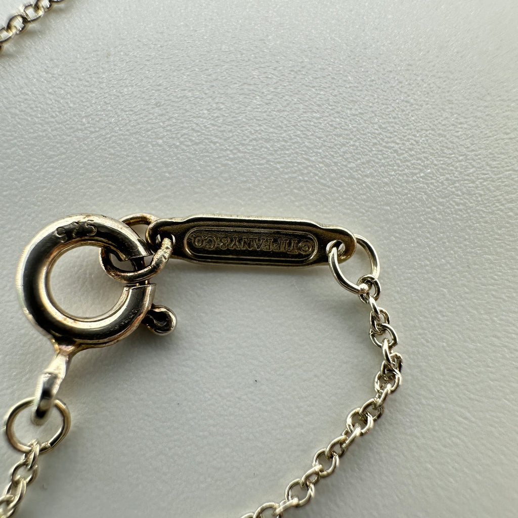 Tiffany&Co. 　sv925 heart key pendant necklace